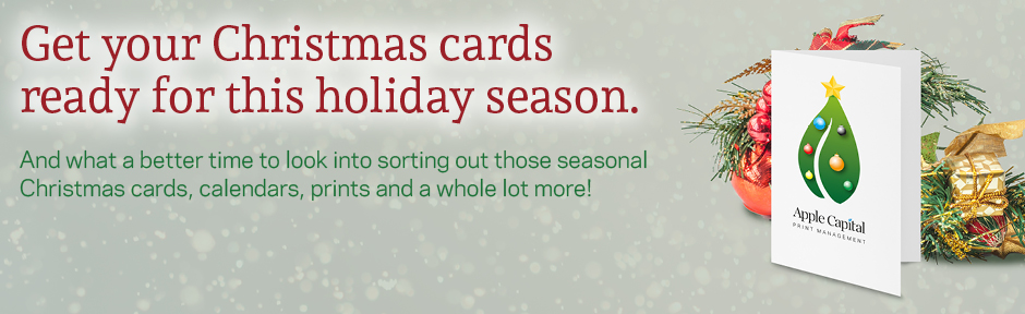 Get your Christmas cards ready for this holiday season. And what a better time to look into sorting out those seasonal Christmas cards, calendars, prints and a whole lot more!