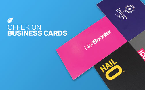 Offer on Business Cards