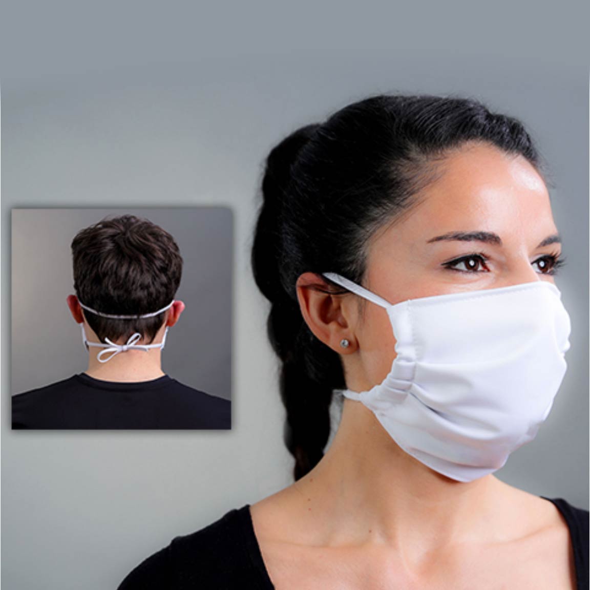 Apple Capital Print | Face Masks