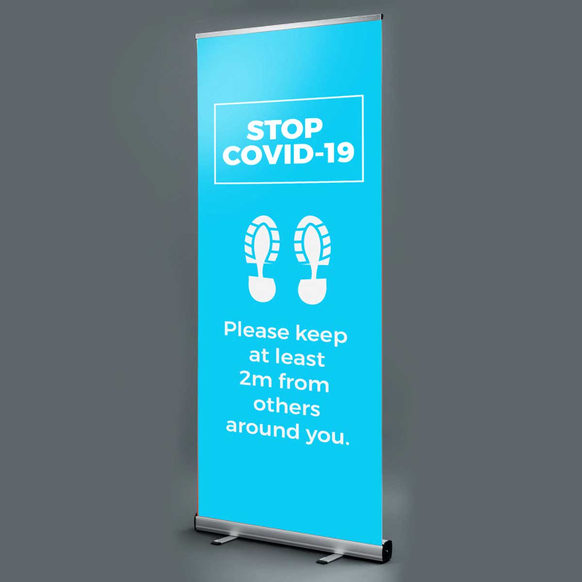 Apple Capital Print - Coronavirus Essentials - Pull-Up Banners
