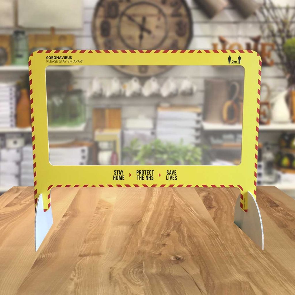 Apple Capital Print | Countertop Sneeze Guards