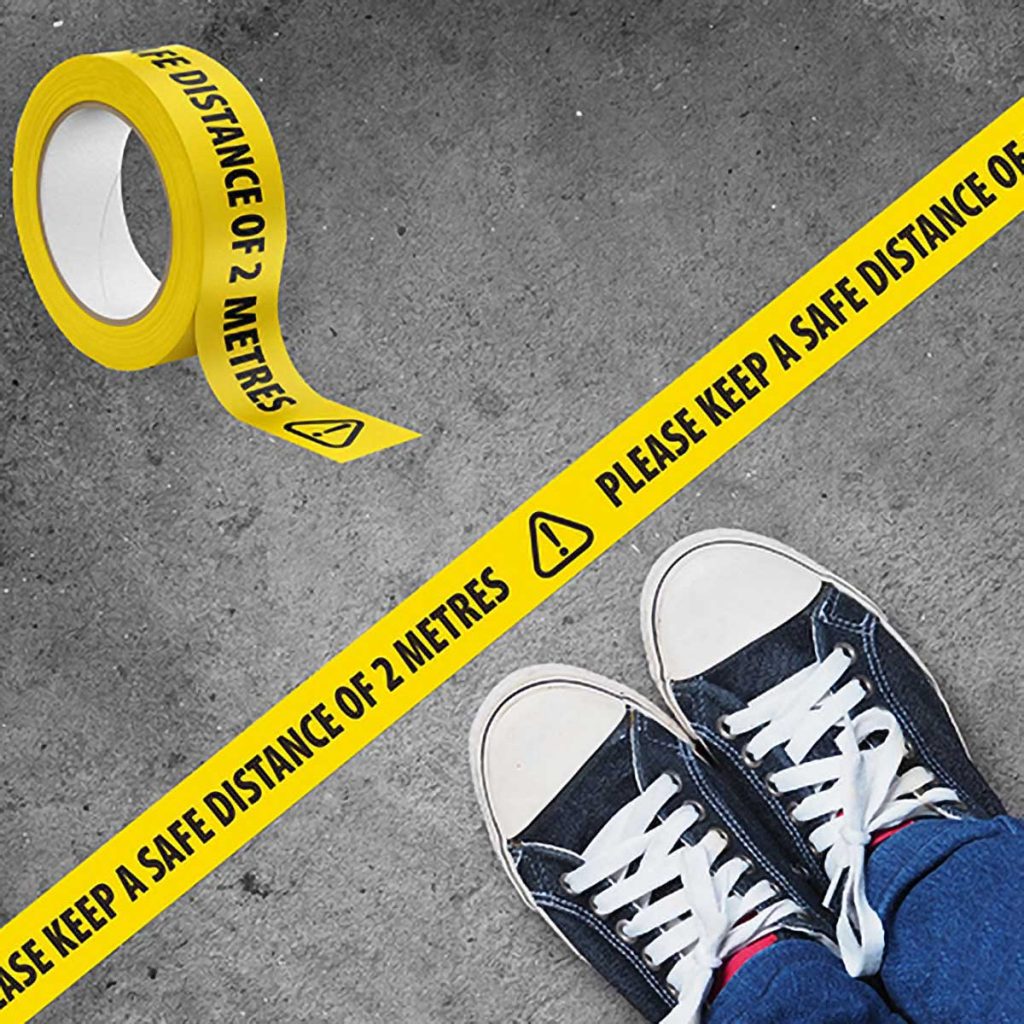 Apple Capital Print | Social Distancing Floor Tape