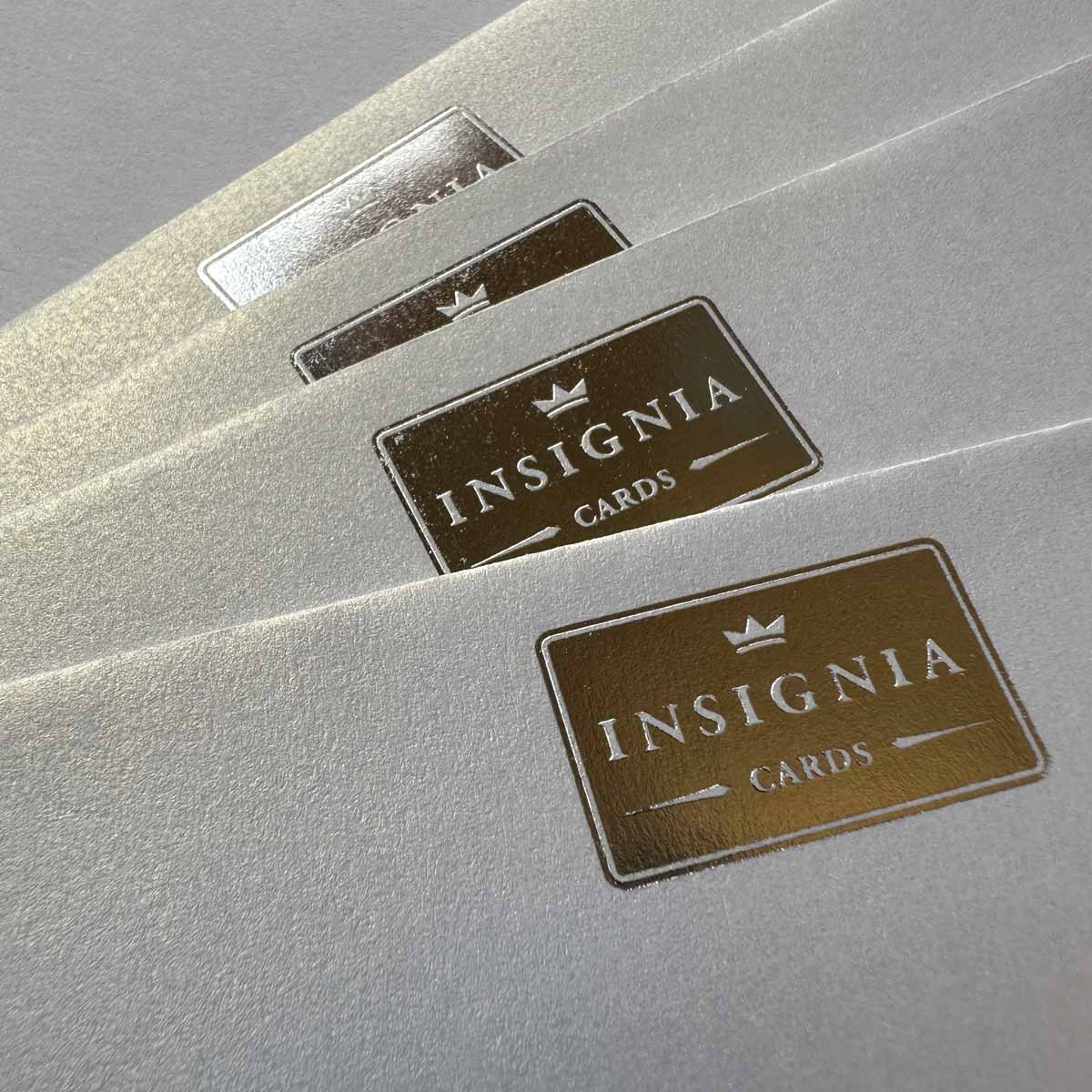Apple Capital | Insignia foiled business cards
